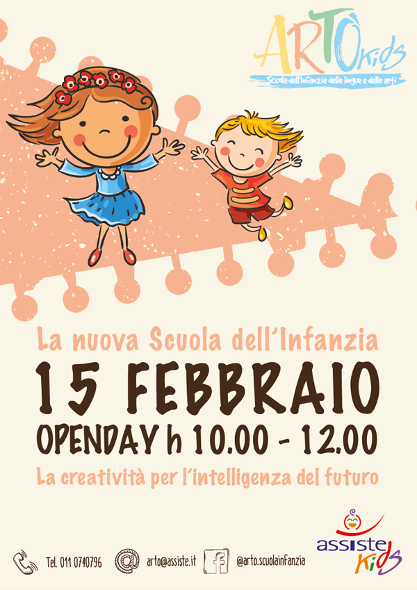 Openday Nido e Scuola dell'infanzia La Certosa a Collegno - 11 gennaio 2020