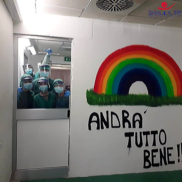 Il messaggio di speranza degli operatori Assiste dal reparto COVID del Presidio Ospedaliero San Giovanni Bosco di Torino
